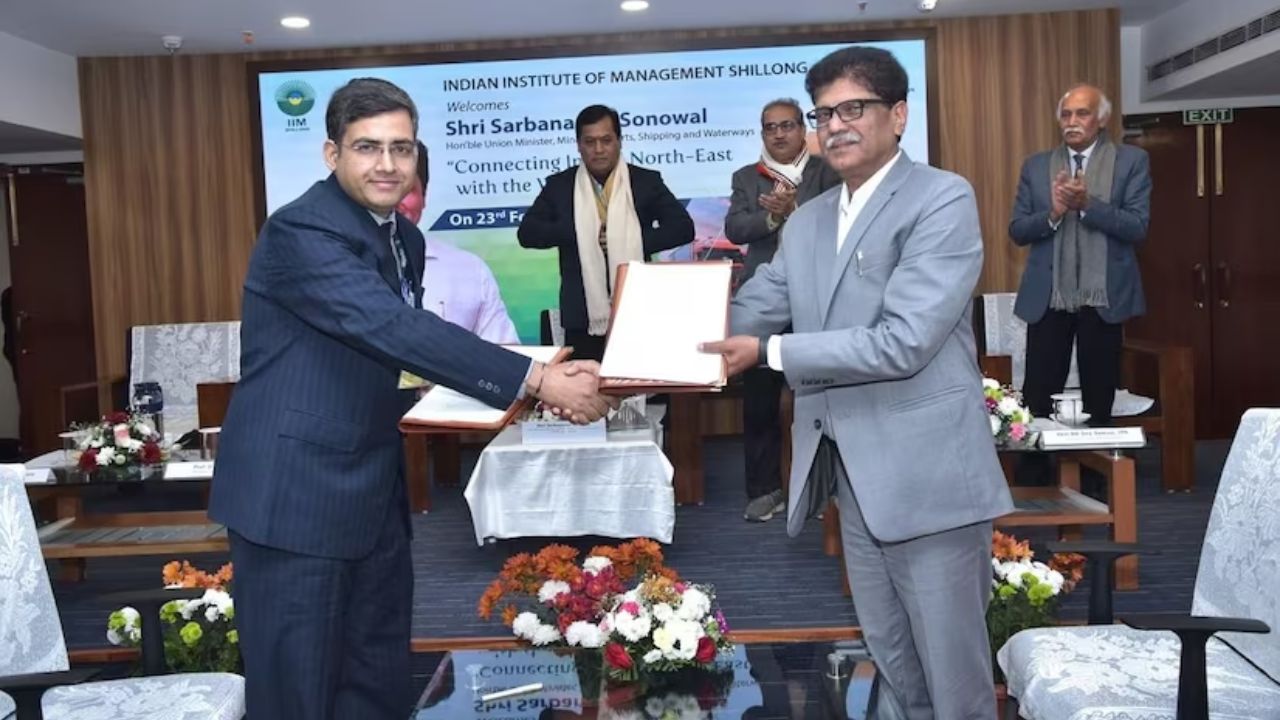 Usthadian Academy / India’s First Gati Shakti Research Chair Established At IIM Shillong | 26 feb 2024 Usthadian Academy / India’s First Gati Shakti Research Chair Established At IIM Shillong